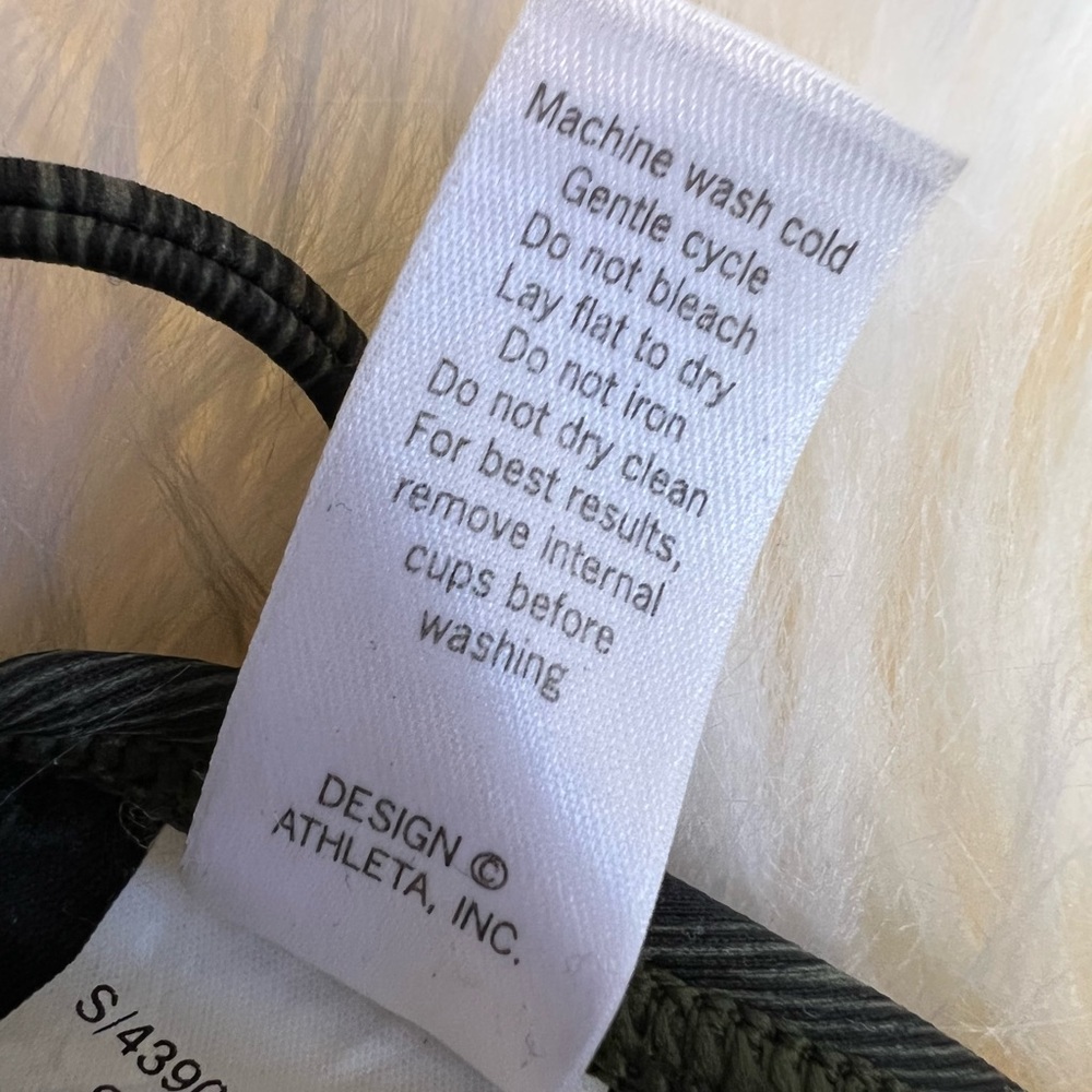 {Athleta} Ariel Cut One Piece Suit SZ Small - Picture 7 of 7